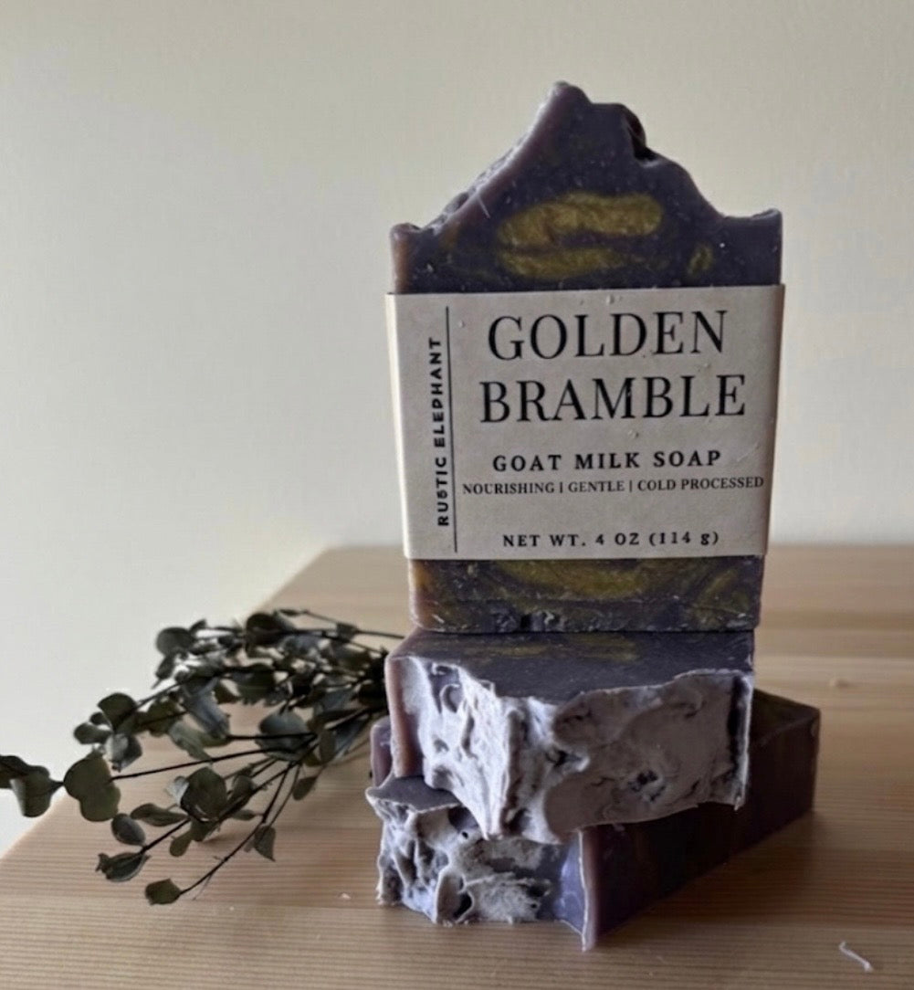 Golden Bramble Goat Milk Soap