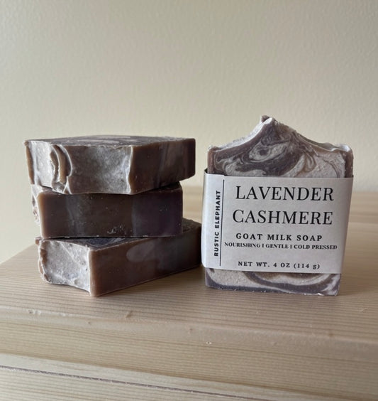 Lavender Cashmere Goat Milk Soap