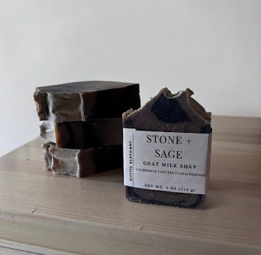 Stone + Sage Goat Milk Soap