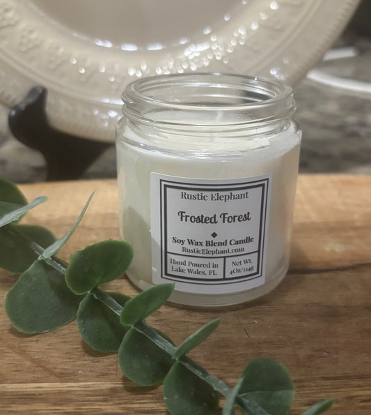 Frosted Forest Candle
