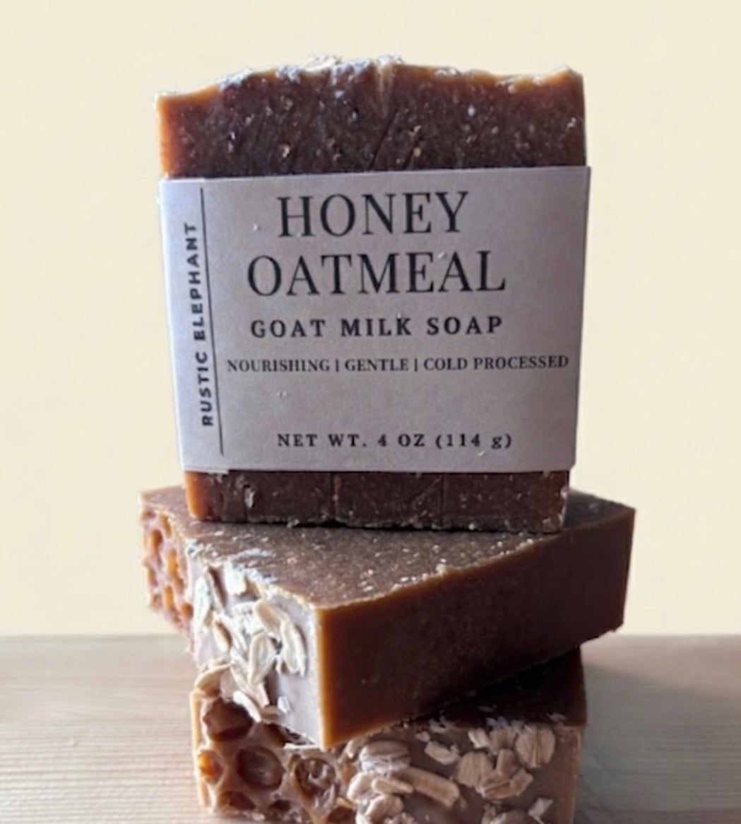 Honey Oatmeal Goat Milk Soap