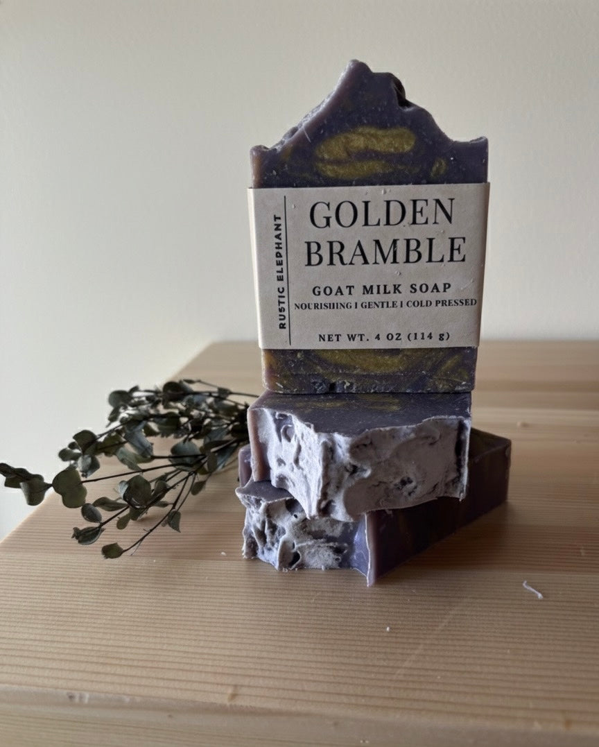 Golden Bramble Goat Milk Soap