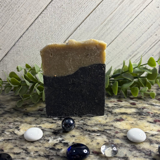 Charcoal & Dead Seaweed Facial Bars Goat Milk Soap