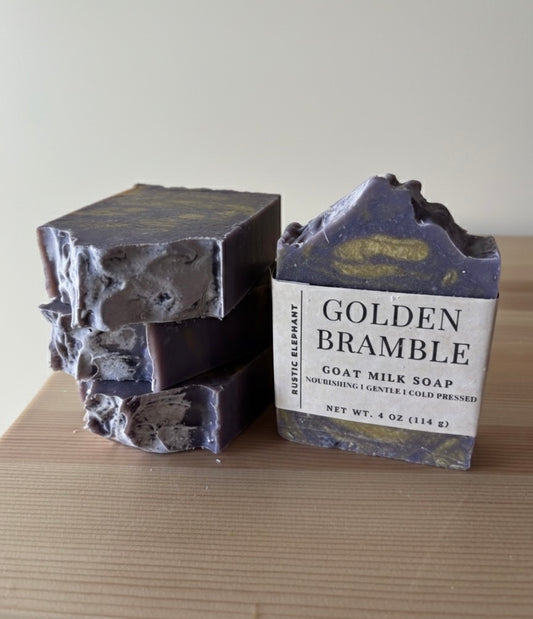Golden Bramble Goat Milk Soap