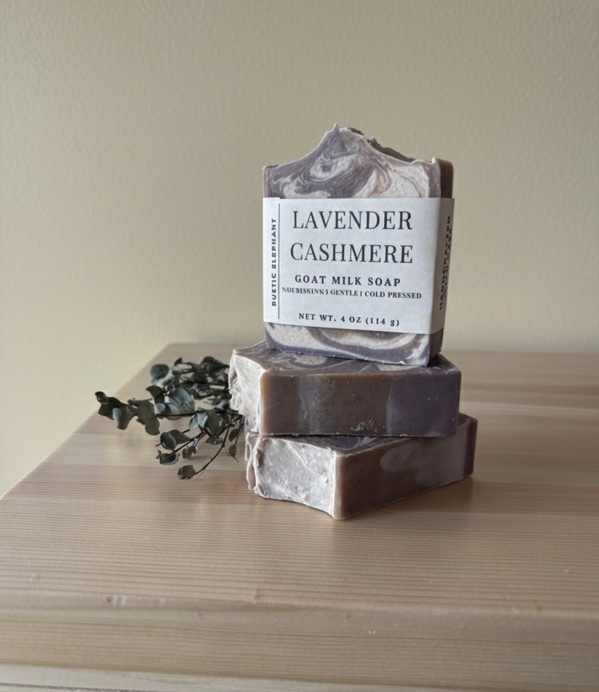 Lavender Cashmere Goat Milk Soap