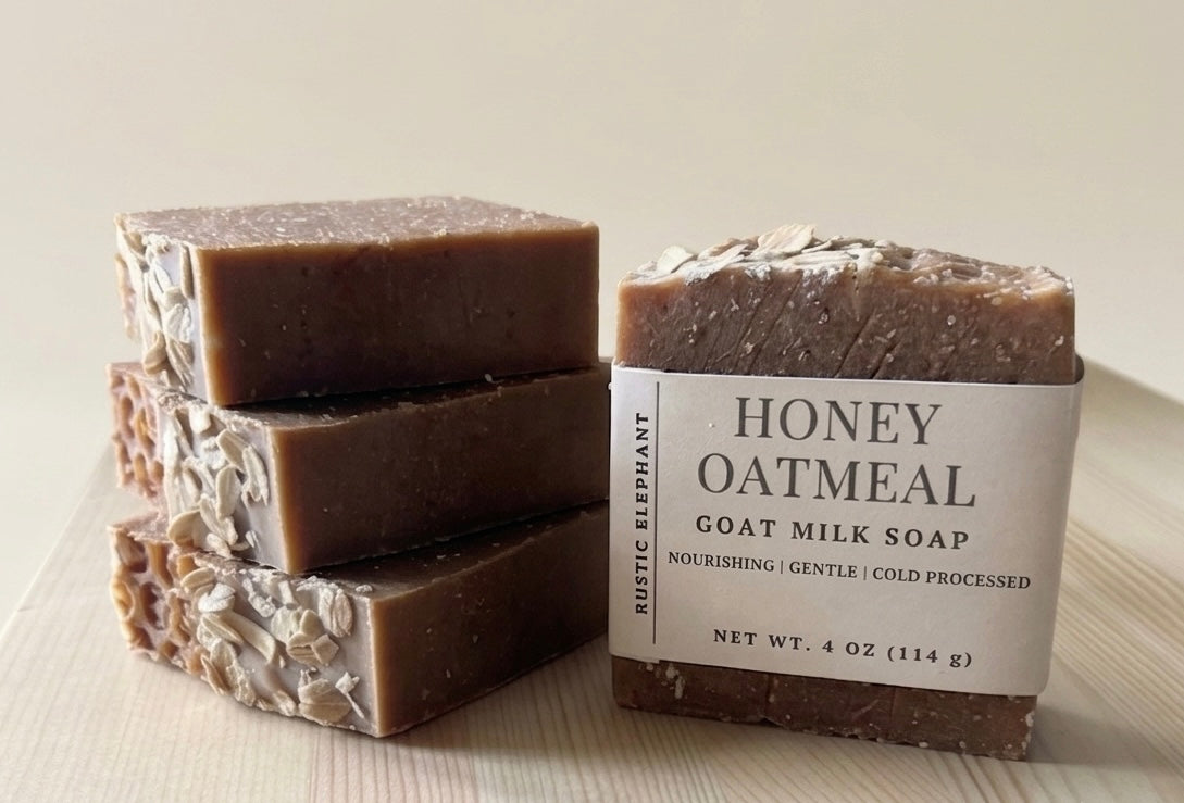 Honey Oatmeal Goat Milk Soap