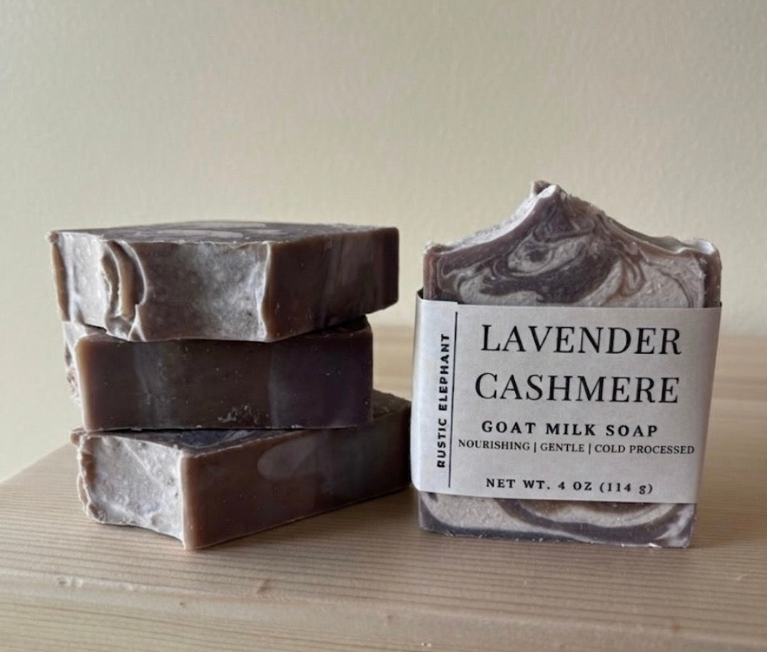 Lavender Cashmere Goat Milk Soap
