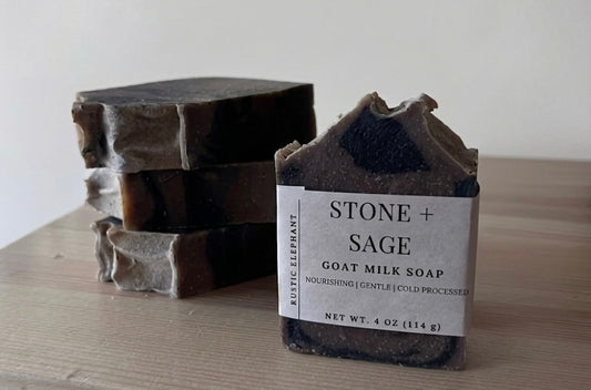 Stone + Sage Goat Milk Soap