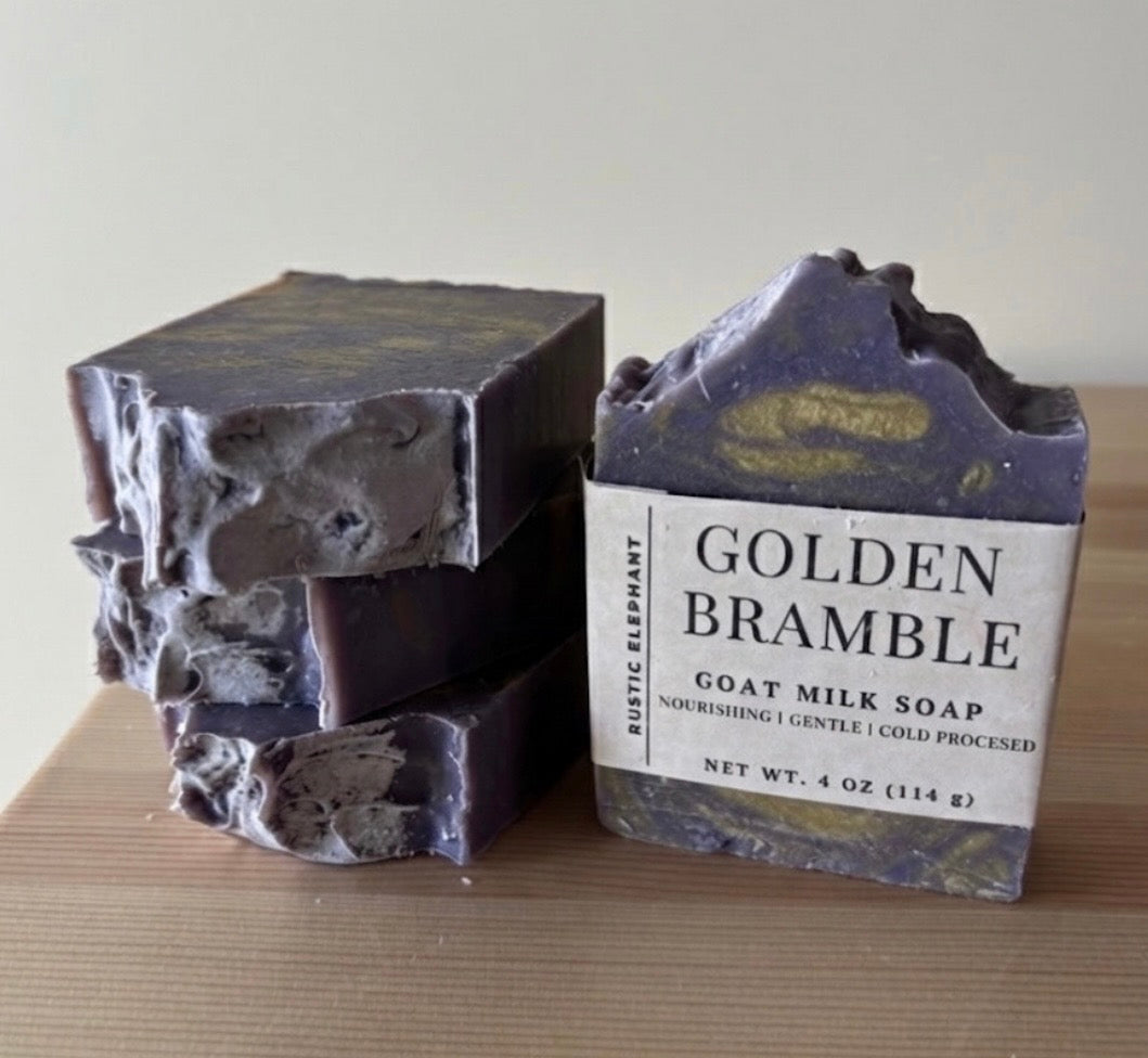 Golden Bramble Goat Milk Soap