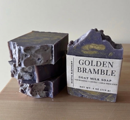 Golden Bramble Goat Milk Soap