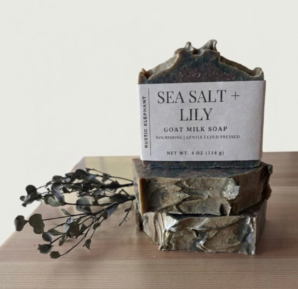 Sea Salt + Orchid Goat Milk Soap