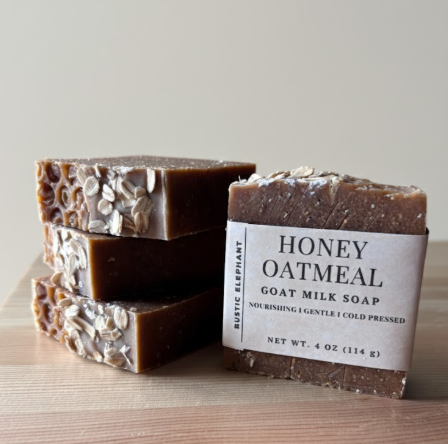 Honey Oatmeal Goat Milk Soap