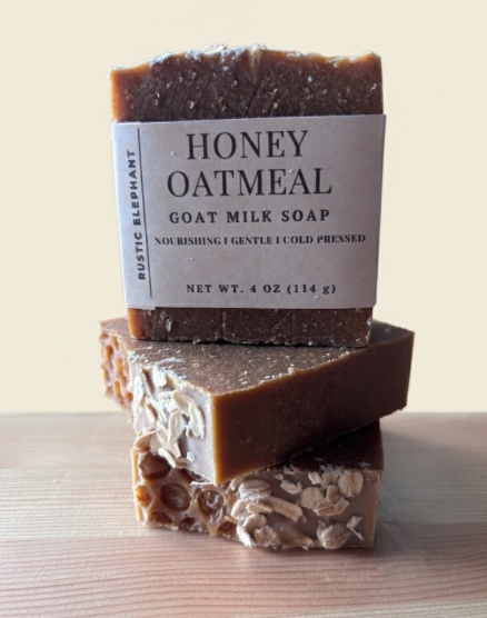 Honey Oatmeal Goat Milk Soap