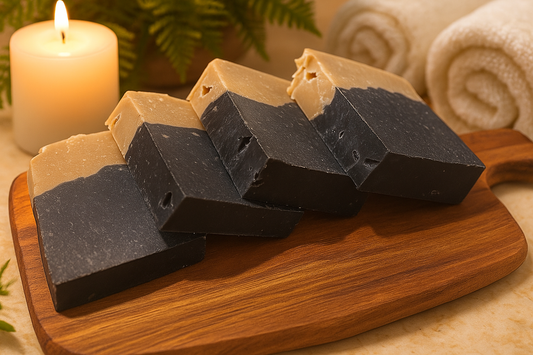 Charcoal & Dead Seaweed Facial Bars Goat's Milk
